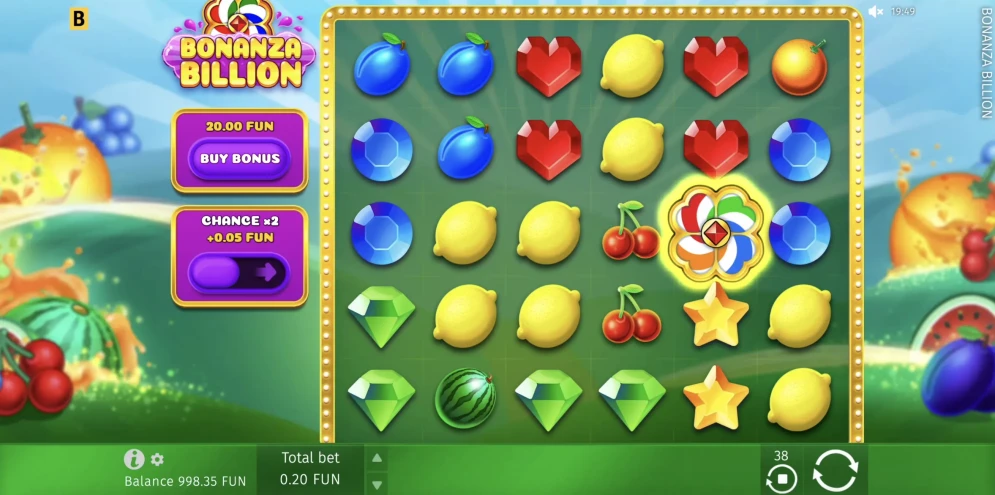 Bonanza Billion demo